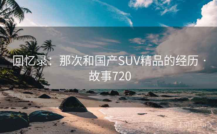 回忆录:那次和国产SUV精品的经历 · 故事720