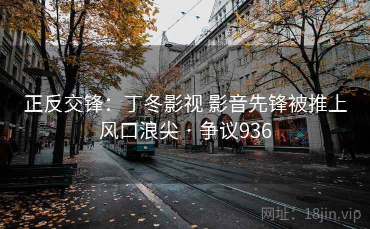 正反交锋:丁冬影视 影音先锋被推上风口浪尖 · 争议936